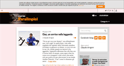 Desktop Screenshot of paralimpici.gazzetta.it