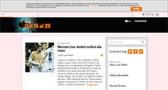 Desktop Screenshot of dal15al25.gazzetta.it
